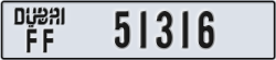 dubai - code - FF - number -51316