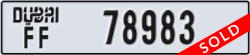 dubai - code - FF - number -78983