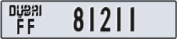 dubai - code - FF - number -81211