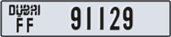 dubai - code - FF - number -91129