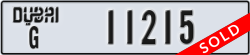 dubai - code - G - number -11215