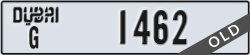 dubai - code - G - number -1462