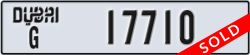 dubai - code - G - number -17710