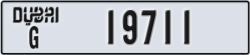 dubai - code - G - number -19711