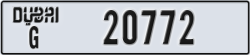 dubai - code - G - number -20693