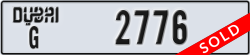 dubai - code - G - number -2776