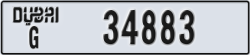 dubai - code - G - number -34804