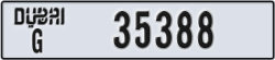 dubai - code - G - number -35309