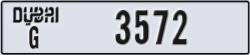 dubai - code - G - number -3572