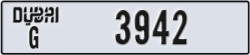 dubai - code - G - number -3942