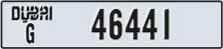 dubai - code - G - number -46441