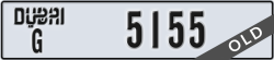 dubai - code - G - number -5155