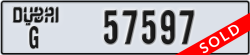 dubai - code - G - number -57597