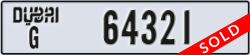 dubai - code - G - number -64321