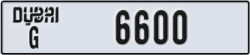dubai - code - G - number -6521