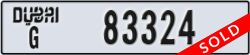 dubai - code - G - number -83324