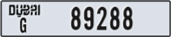 dubai - code - G - number -89209