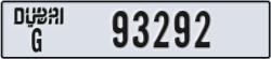 dubai - code - G - number -93213