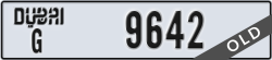 dubai - code - G - number -9642