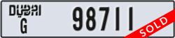 dubai - code - G - number -98632