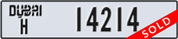 dubai - code - H - number -14214
