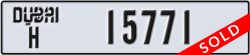 dubai - code - H - number -15771