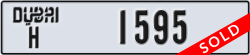 dubai - code - H - number -1595