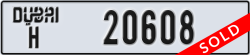 dubai - code - H - number -20608