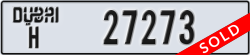dubai - code - H - number -27273