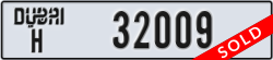 dubai - code - H - number -32009
