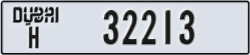 dubai - code - H - number -32213