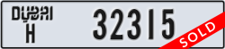 dubai - code - H - number -32315