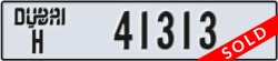 dubai - code - H - number -41313
