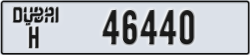 dubai - code - H - number -46440