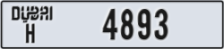 dubai - code - H - number -4893