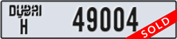 dubai - code - H - number -49004