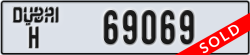 dubai - code - H - number -69069