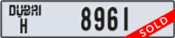 dubai - code - H - number -8961