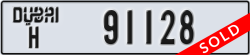 dubai - code - H - number -91128