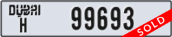 dubai - code - H - number -99693