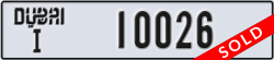 dubai - code - I - number -10026