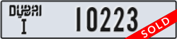 dubai - code - I - number -10223