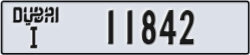 dubai - code - I - number -11842