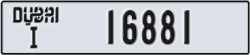 dubai - code - I - number -16881