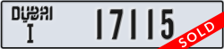 dubai - code - I - number -17115