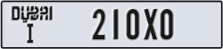 dubai - code - I - number -210X0