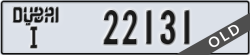 dubai - code - I - number -22131