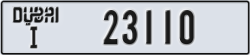 dubai - code - I - number -23110