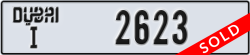 dubai - code - I - number -2623