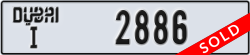 dubai - code - I - number -2886
